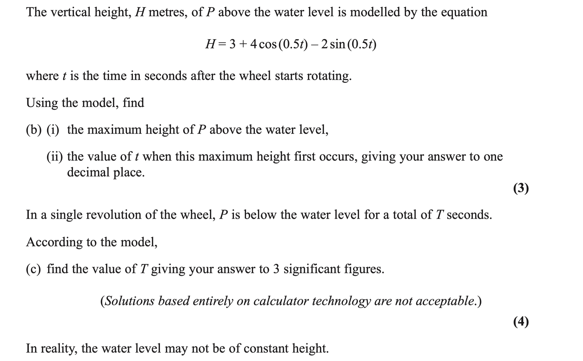 Q15 - Edexcel A-Level Maths Paper 2 June 2021