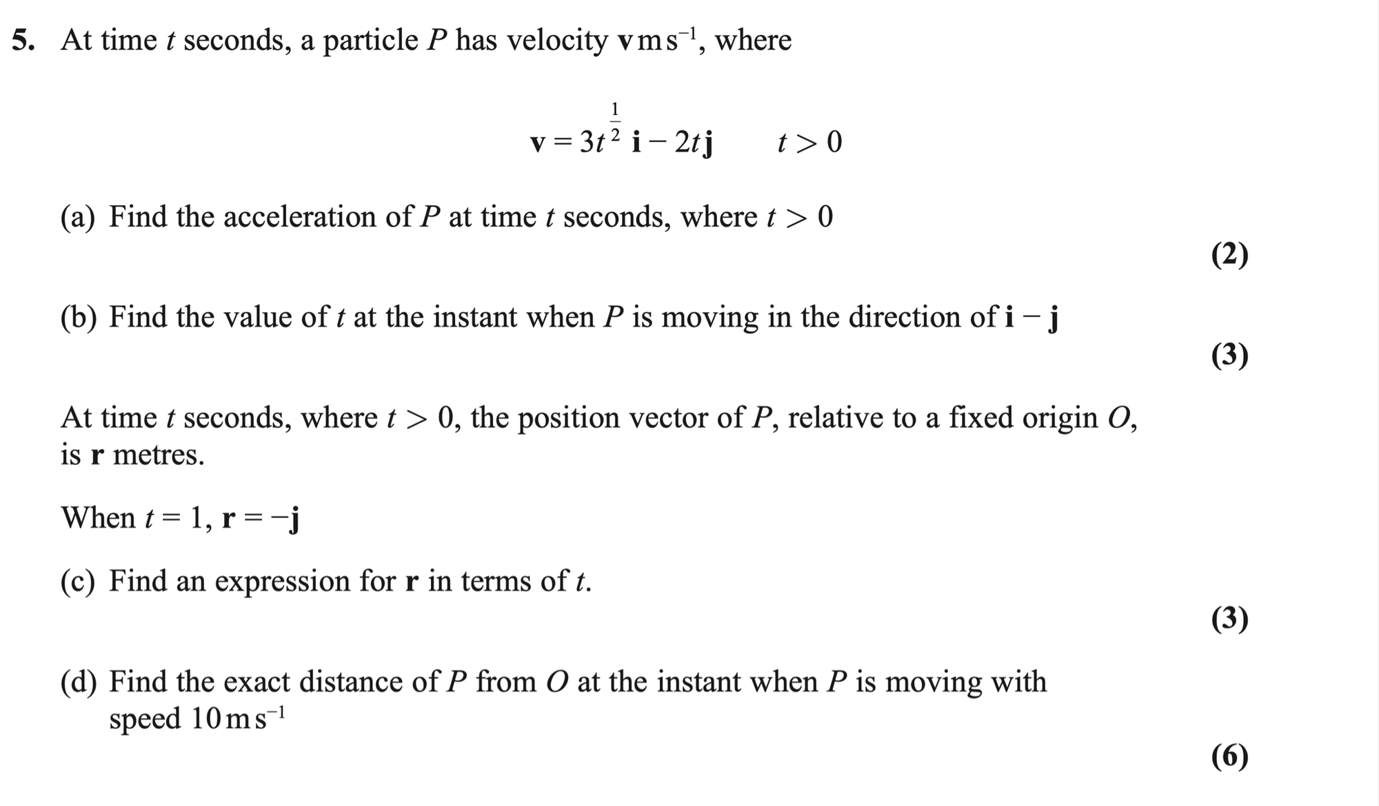 Q5 - Edexcel A-Level Maths Paper 3 June 2021