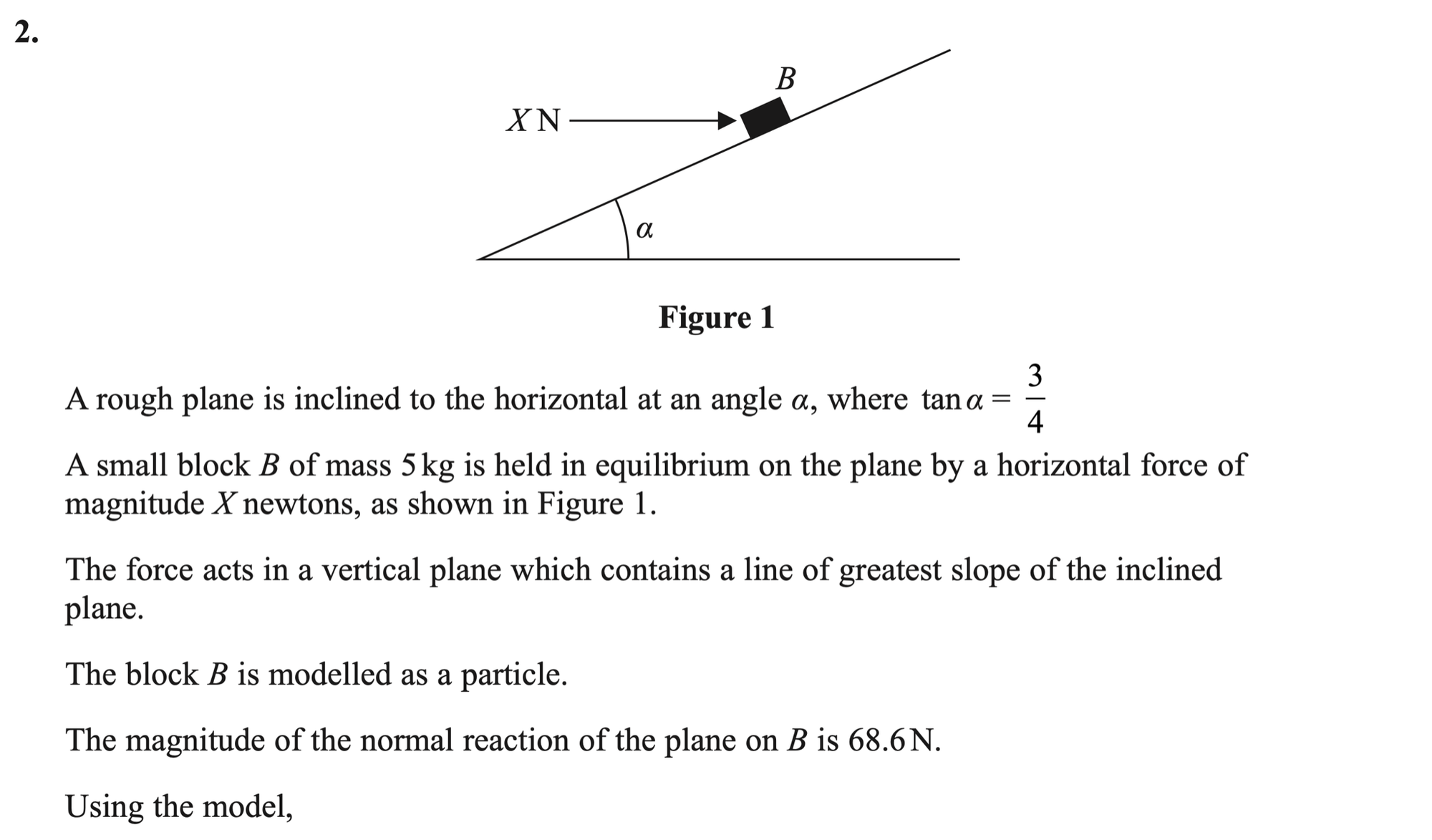 Q2 - Edexcel A-Level Maths Paper 3 June 2022
