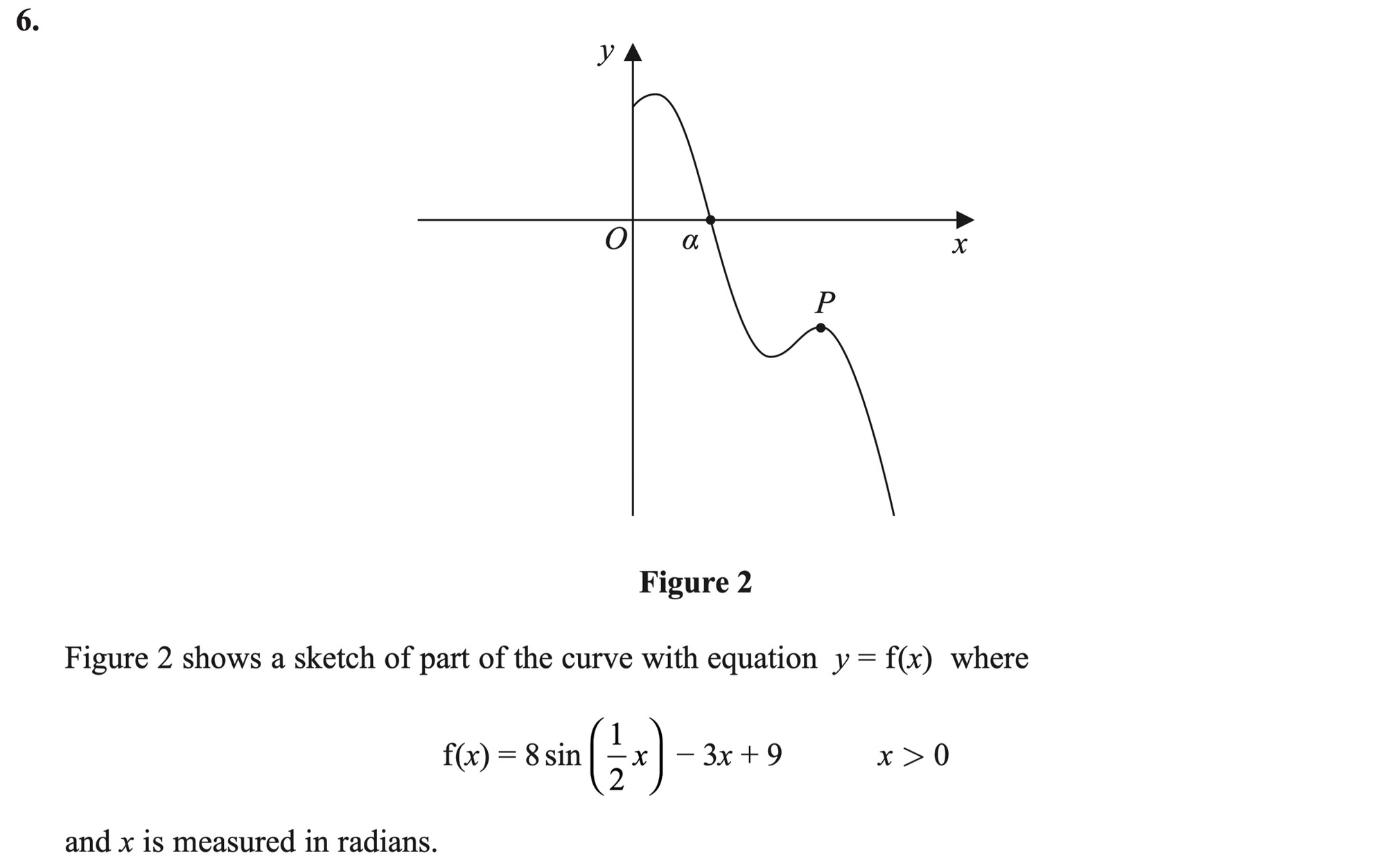 Q6 - Edexcel A-Level Maths Paper 2 June 2022