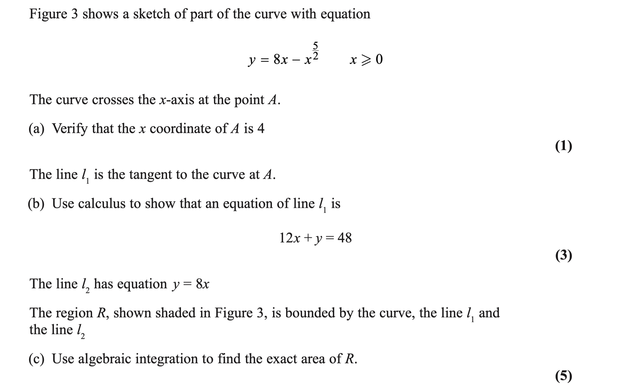 Q10 - Edexcel A-Level Maths Paper 1 June 2024