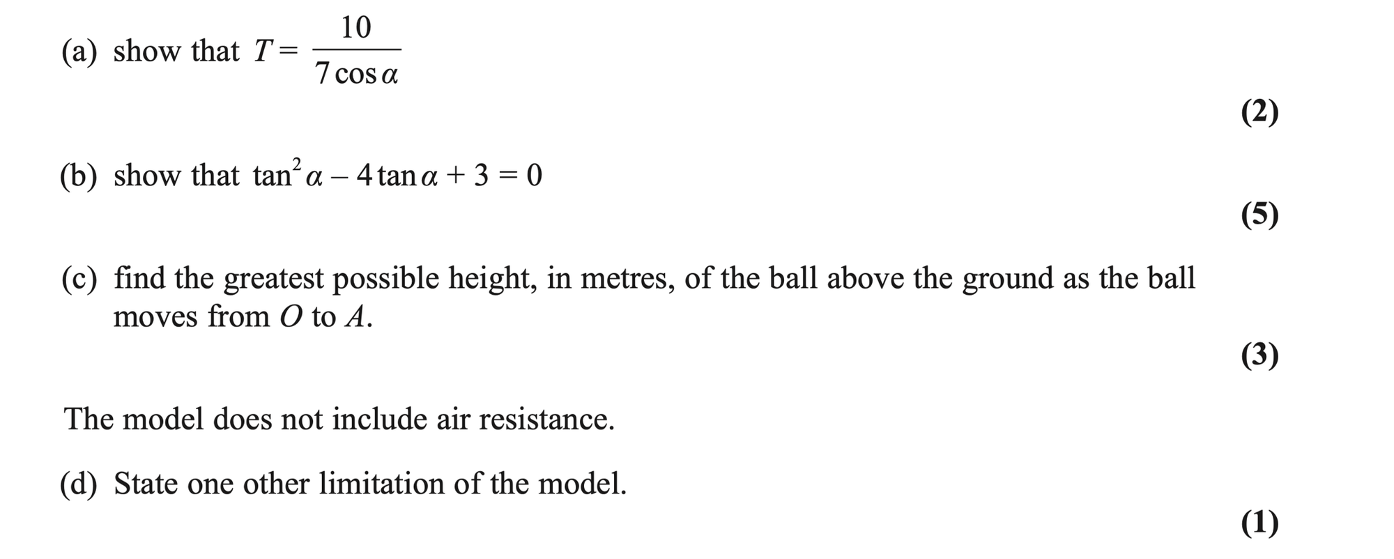 Q5 - Edexcel A-Level Maths Paper 3 June 2023