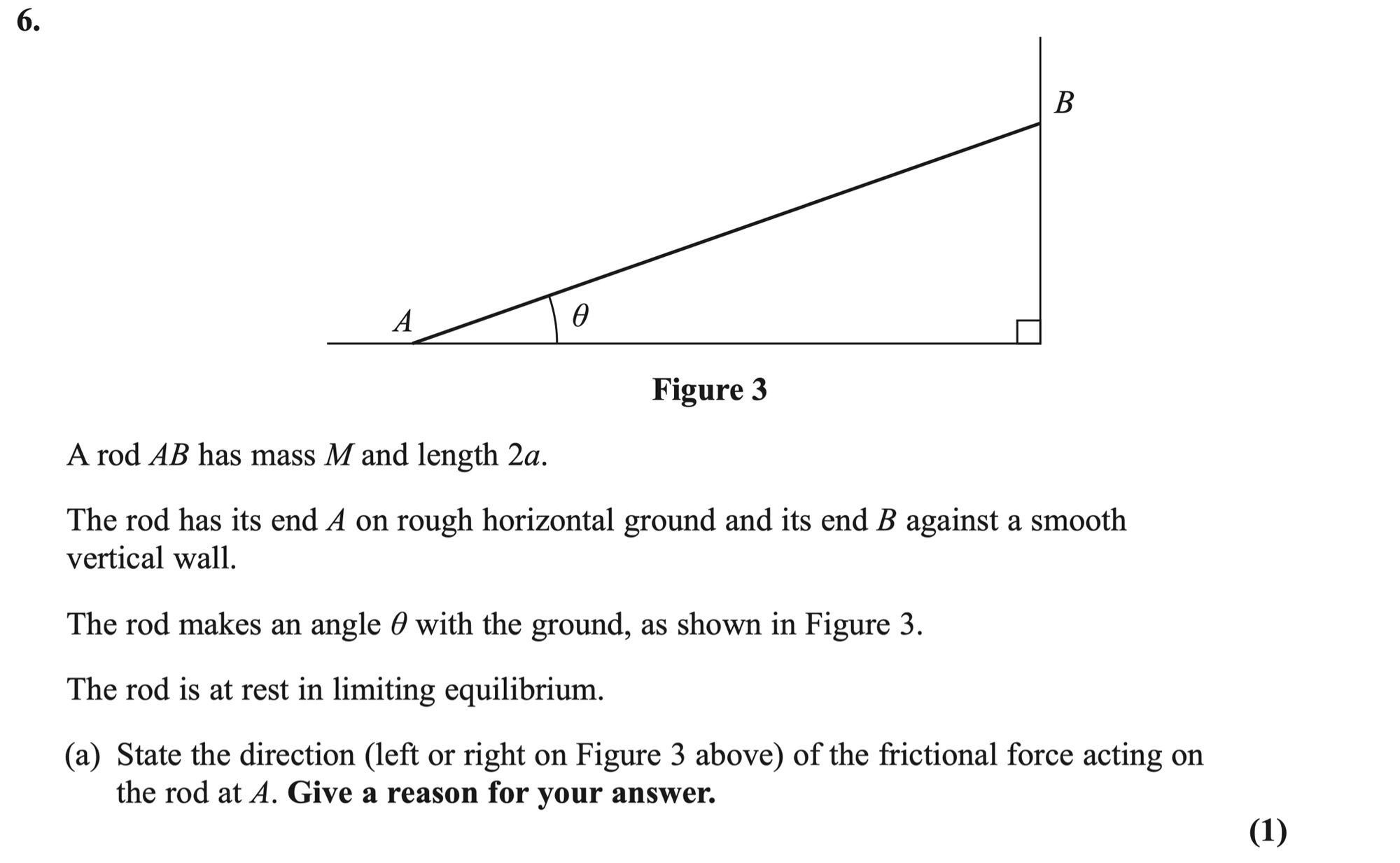 Q6 - Edexcel A-Level Maths Paper 3 June 2023