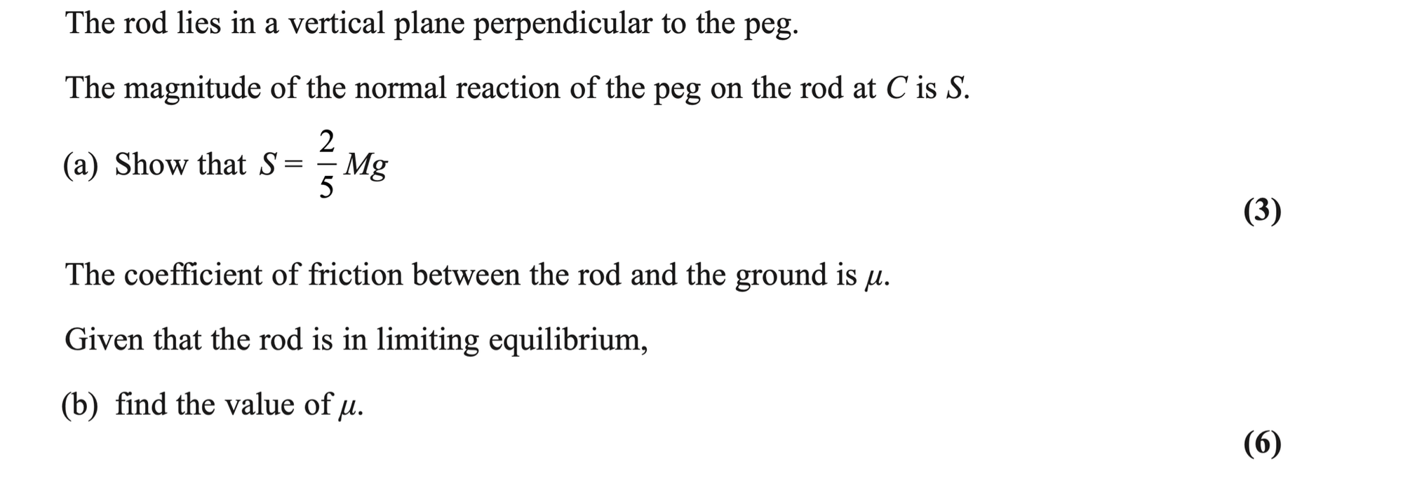Q6 - Edexcel A-Level Maths Paper 3 June 2024