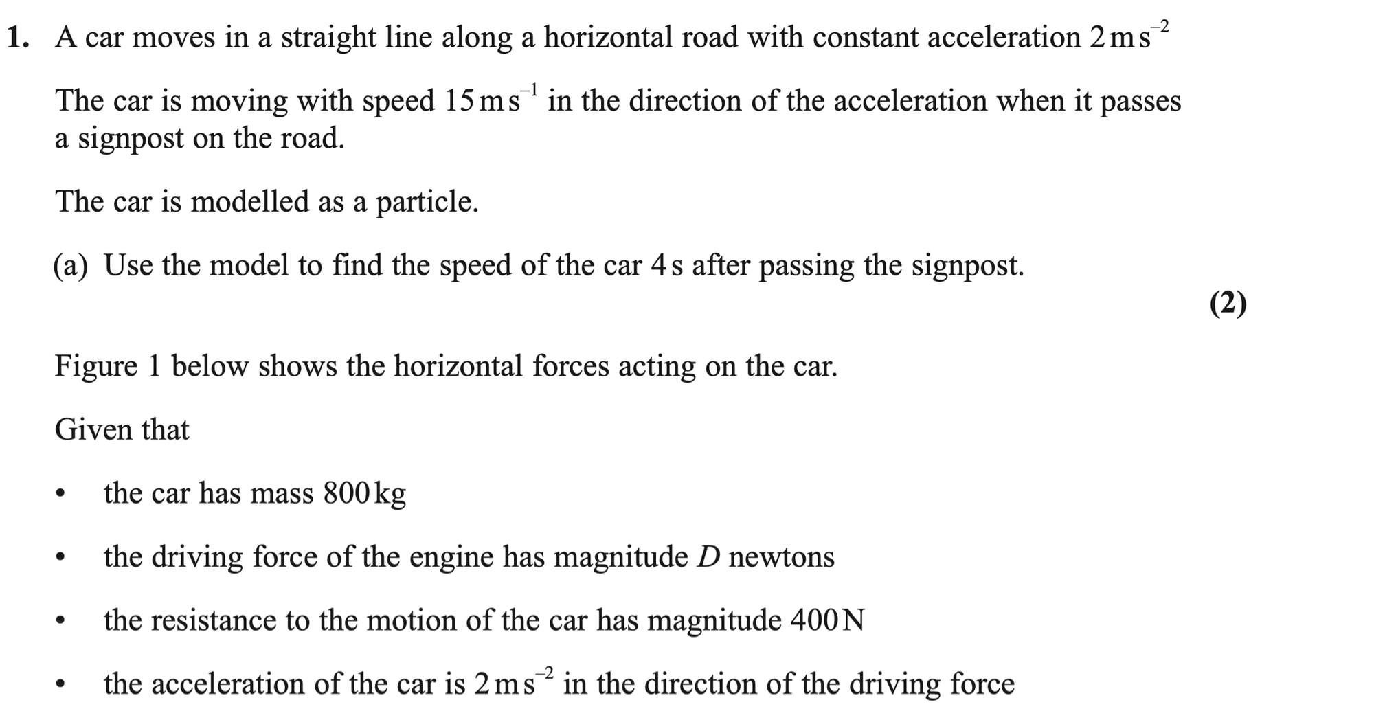 Q1 - Edexcel A-Level Maths Paper 3 June 2025
