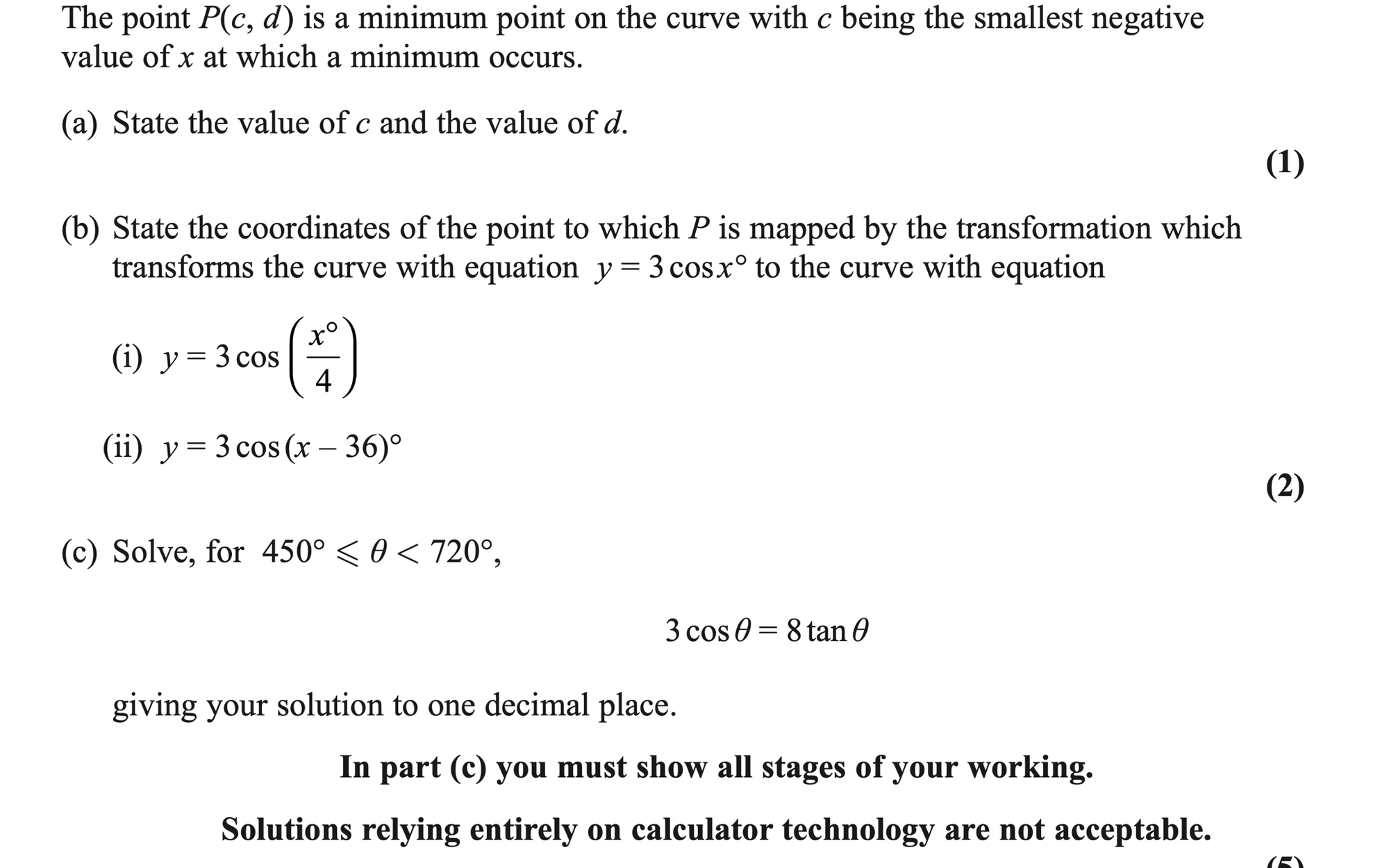 Q9 - Edexcel AS-Level Maths Paper 1 June 2020