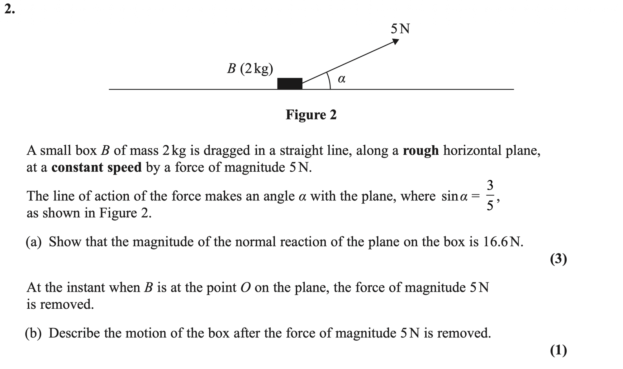 Q2 - Edexcel A-Level Maths Paper 3 June 2025