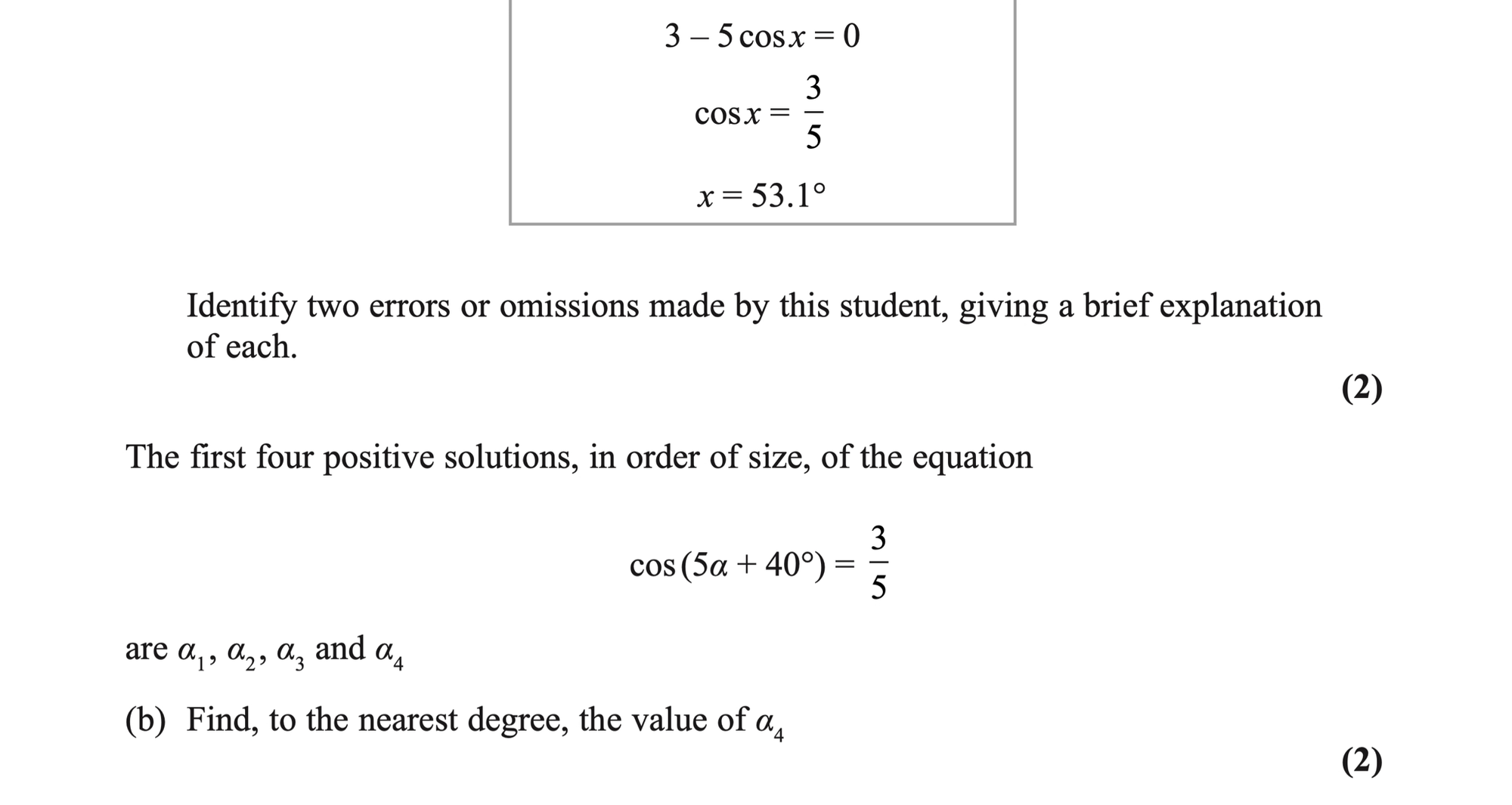 Q12 - Edexcel AS-Level Maths Paper 1 June 2021