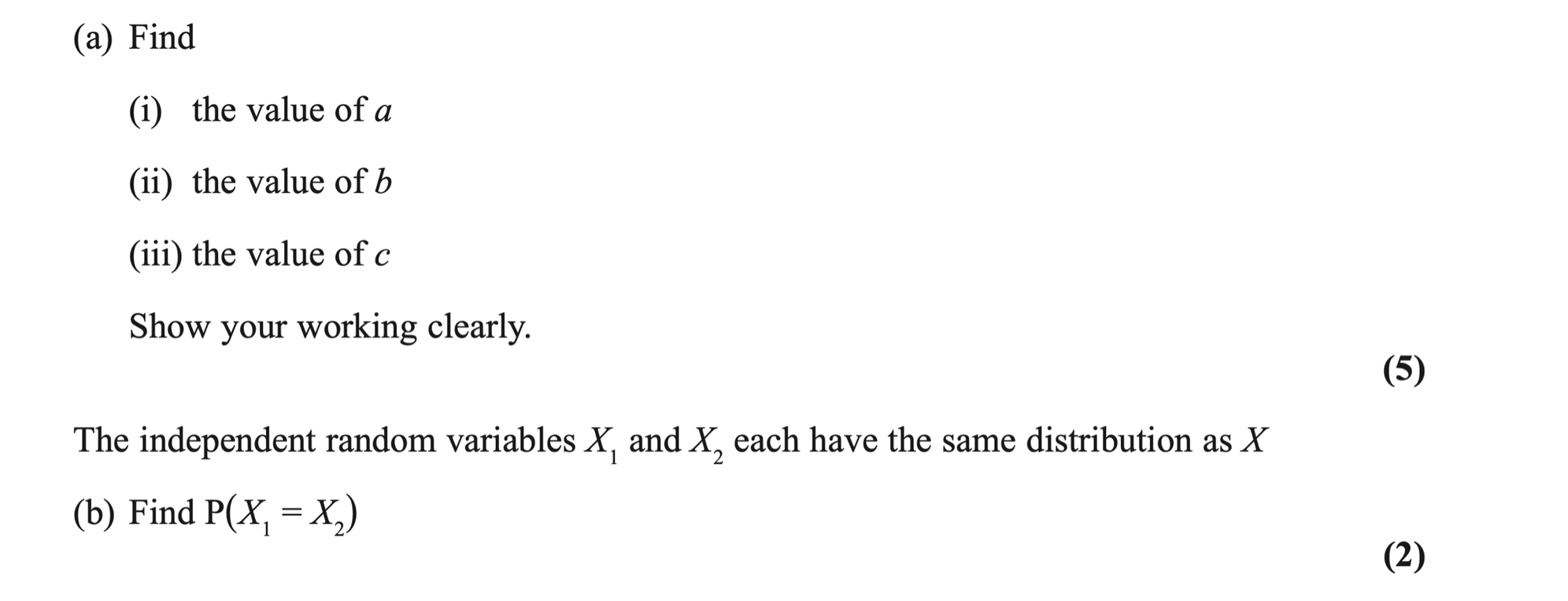 Q6 - Edexcel A-Level Maths Paper 3 June 2021