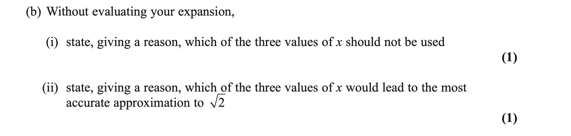 Q4 - Edexcel A-Level Maths Paper 1 June 2019