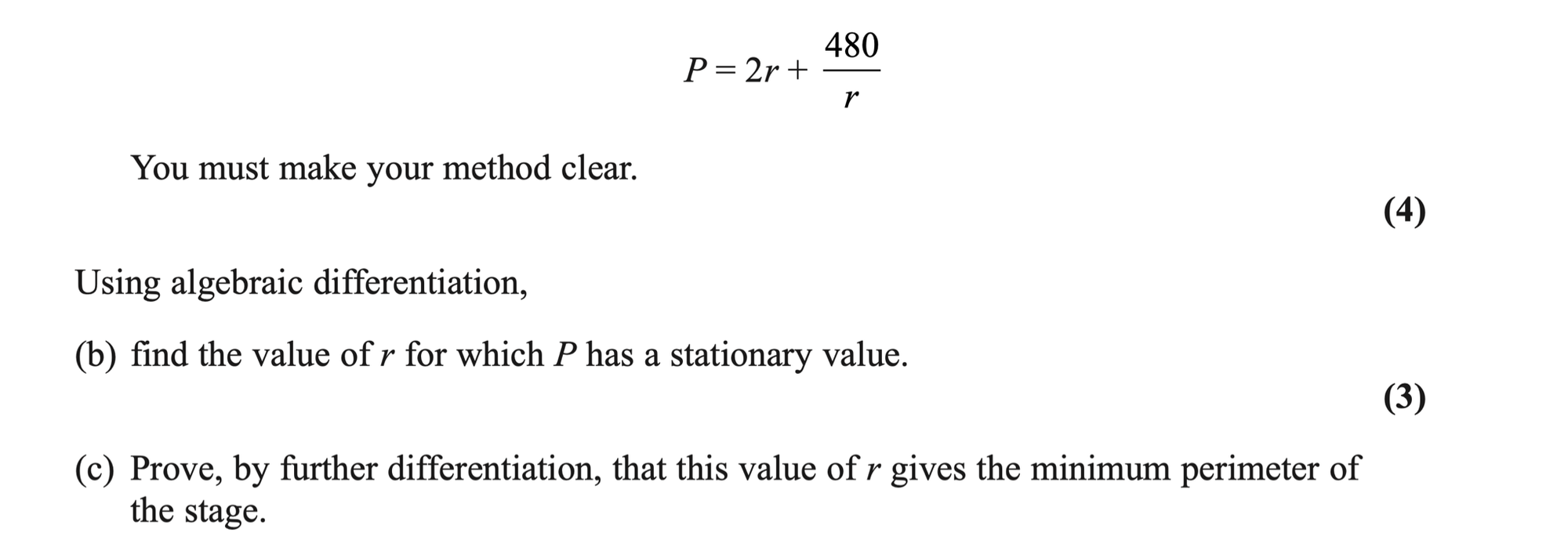 Q15 - Edexcel A-Level Maths Paper 1 June 2025
