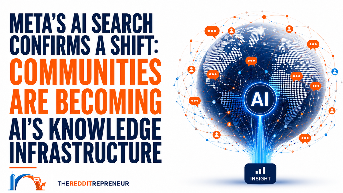 Meta’s AI Search Is Another Signal That Community Intelligence Is Becoming Essential