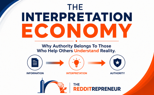 The Interpretation Economy: Why Authority Belongs To Those Who Help Others Understand Reality
