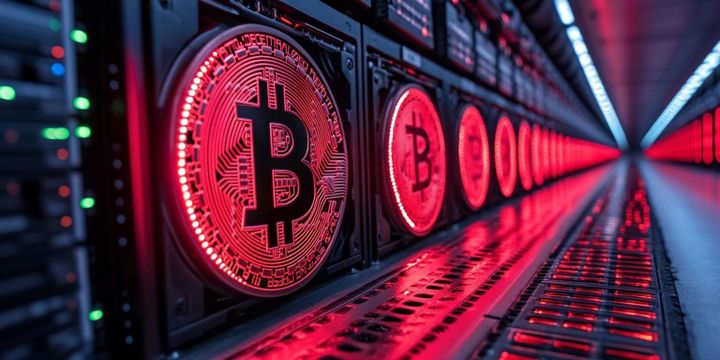 Майнинг компании продают BTC переходя на AI