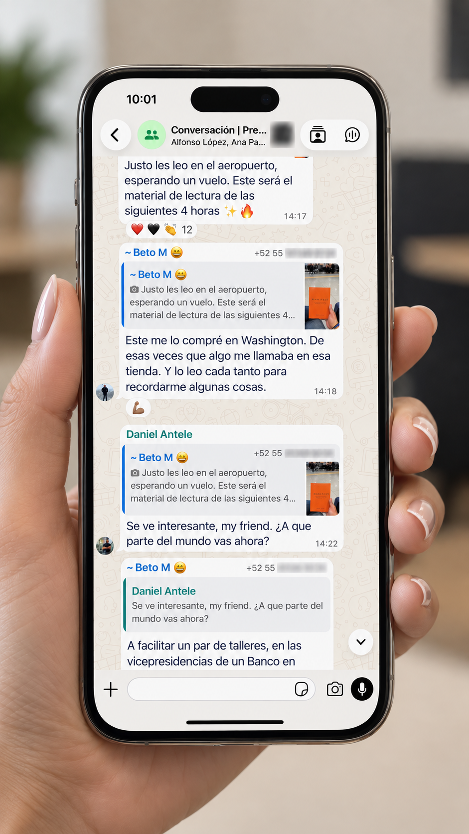 Conversaciones reales dentro de la comunidad de x ab university