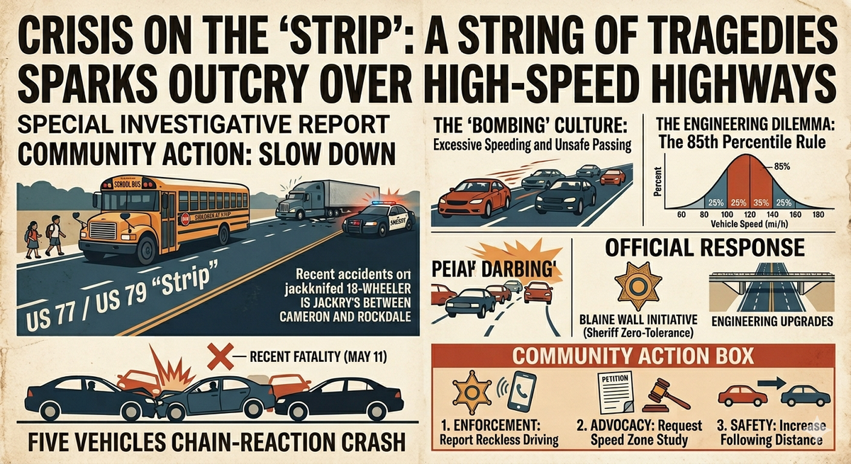 CRISIS ON THE ‘STRIP’: A STRING OF TRAGEDIES SPARKS OUTCRY OVER HIGH-SPEED HIGHWAYS