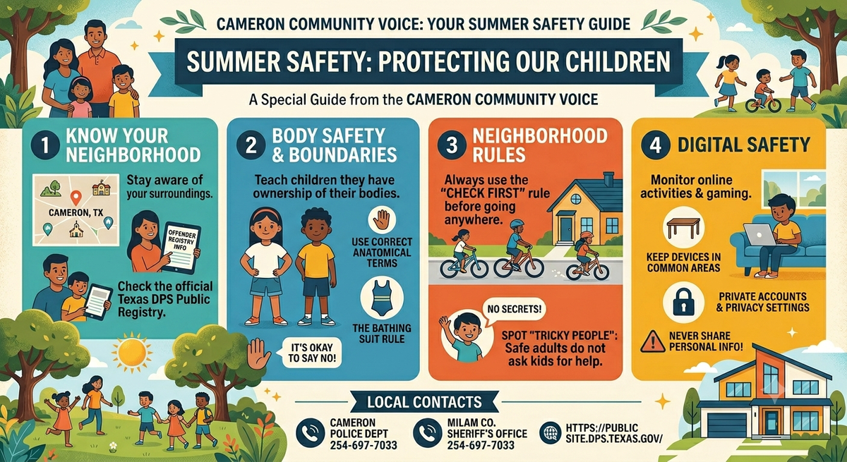 COMMUNITY SAFETY: Understanding Local Sex Offender Registry Tracking and Child Safety as Summer Begins