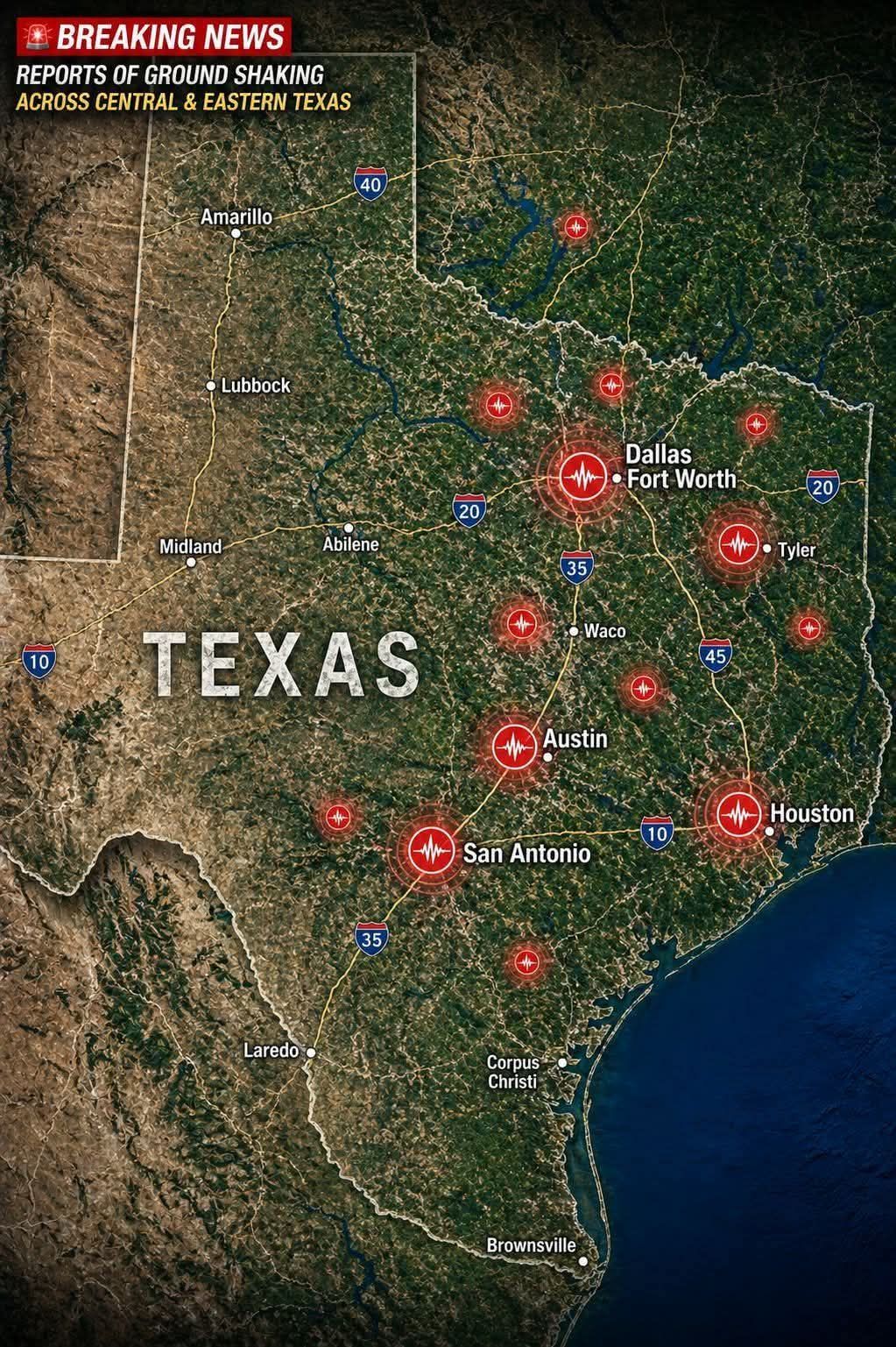 BREAKING NEWS: Unusual Seismic Activity Rattles Cameron and Milam County