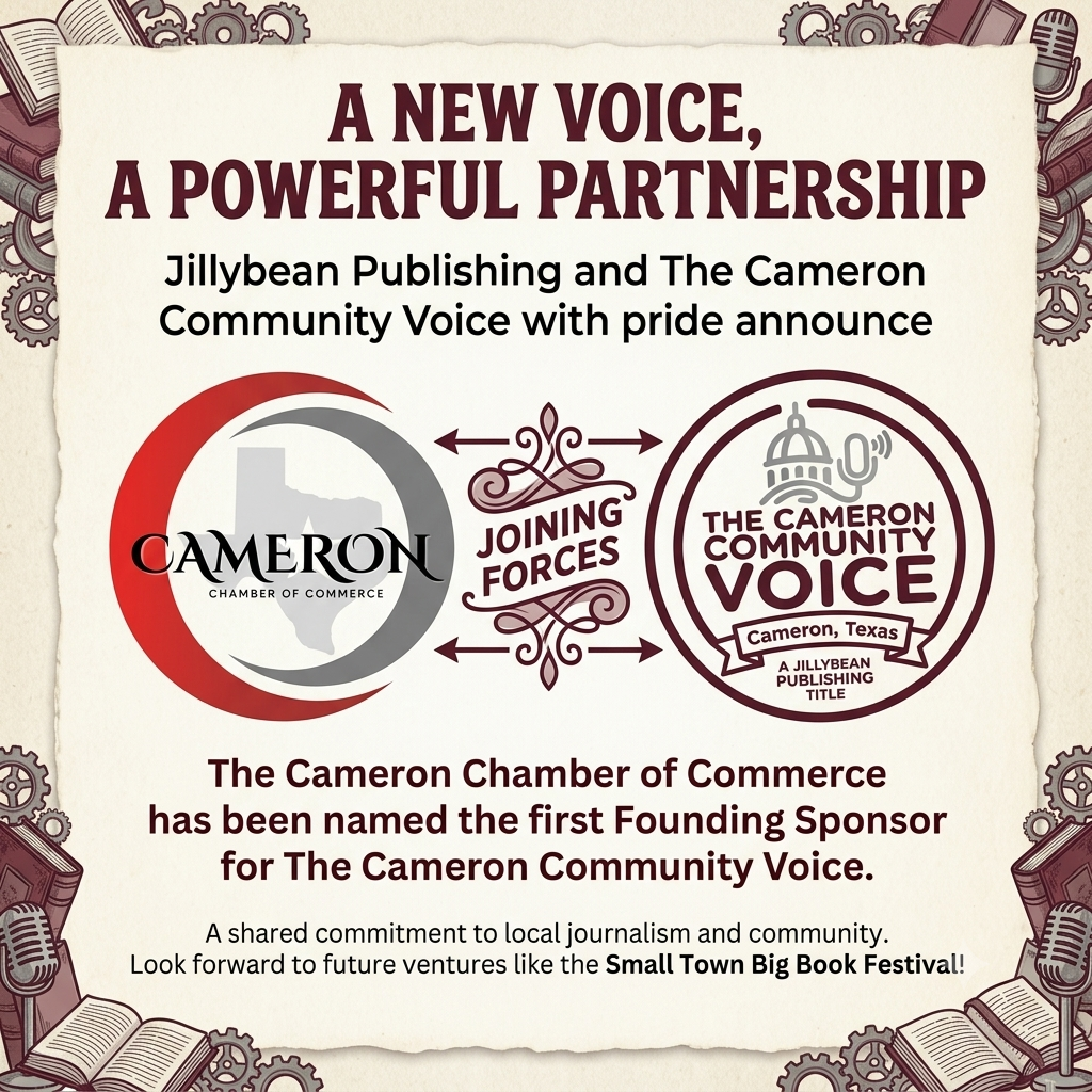 Chamber of Commerce Named First Founding Sponsor for The Cameron Community Voice