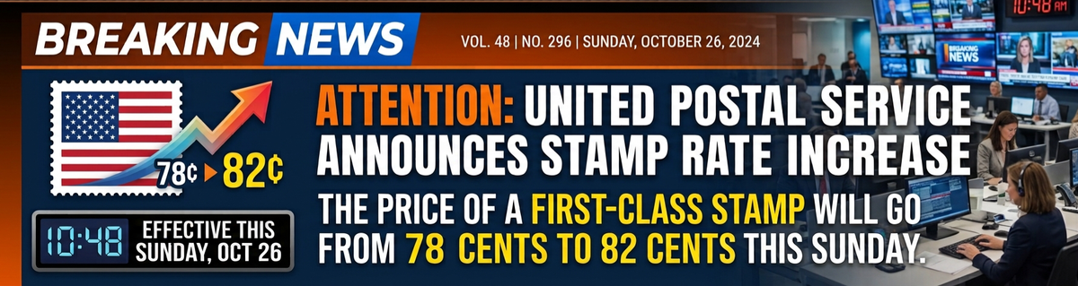 Licking the Budget: Local Residents React to Sunday’s Stamp Price Hike