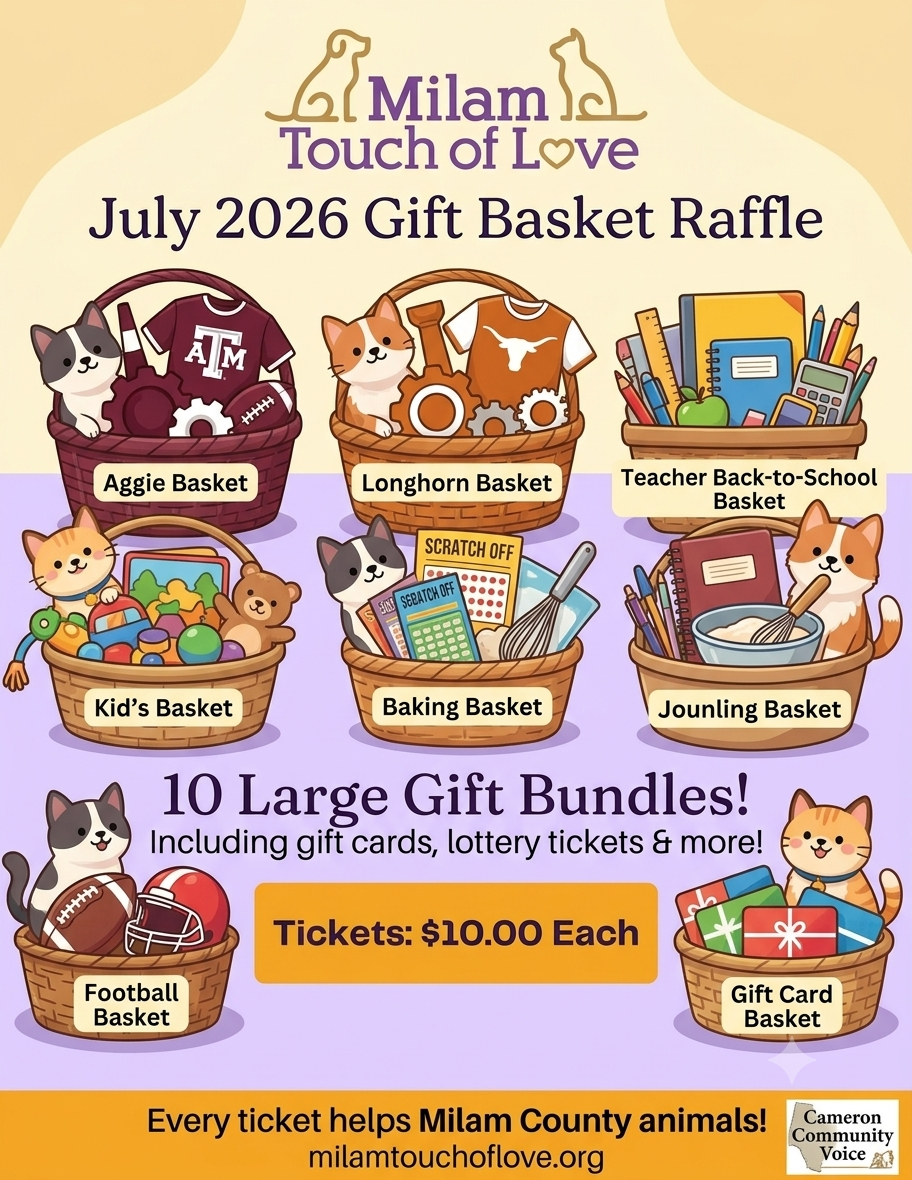 How a $10 Raffle Ticket Helps Milam Touch of Love Save Local Animals