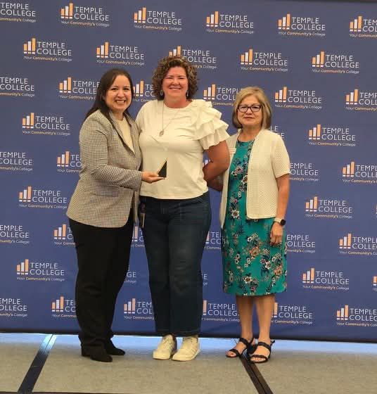 Small Town, Big Impact: Dr. Mistie Dakroub Named Temple College’s Strategic Partner of the Year