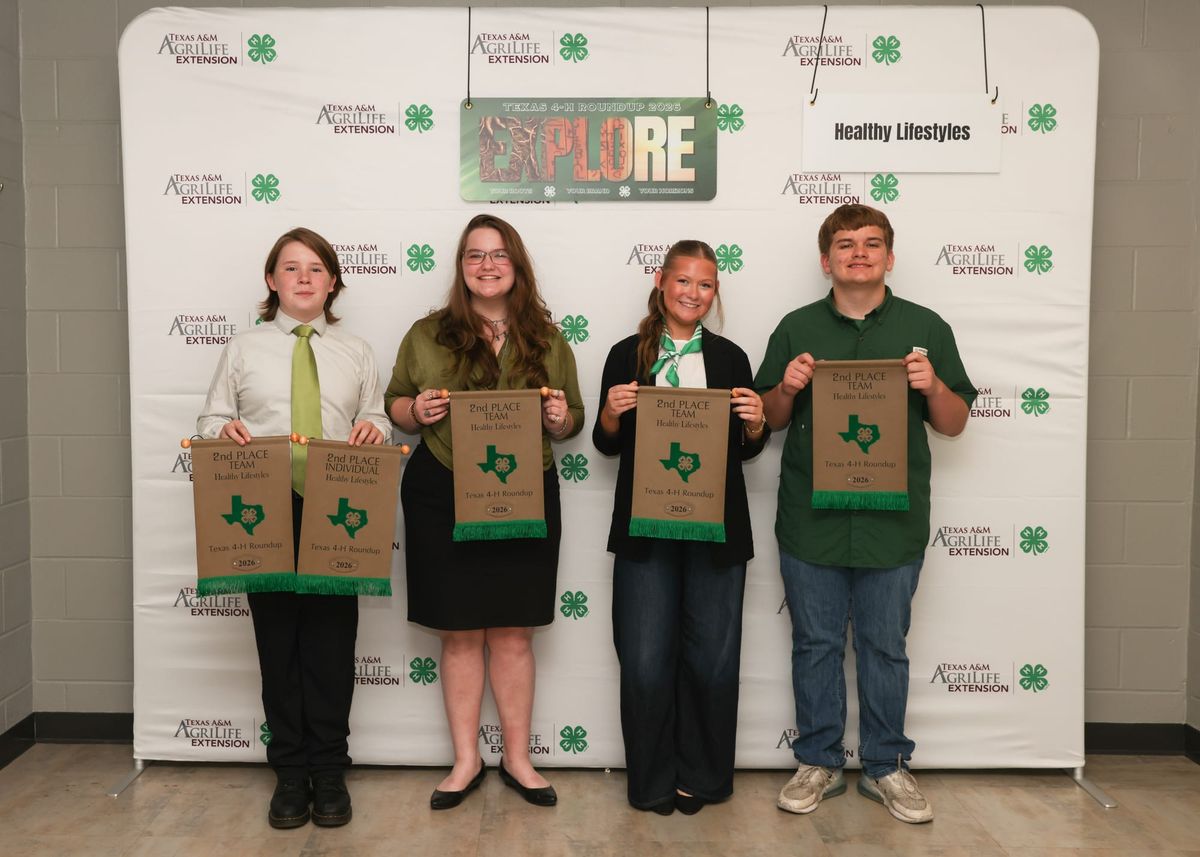Milam County 4-H Shines at Texas 4-H Roundup Youth Earn Top Honors While Building Leadership, Knowledge, and Lifelong Friendships