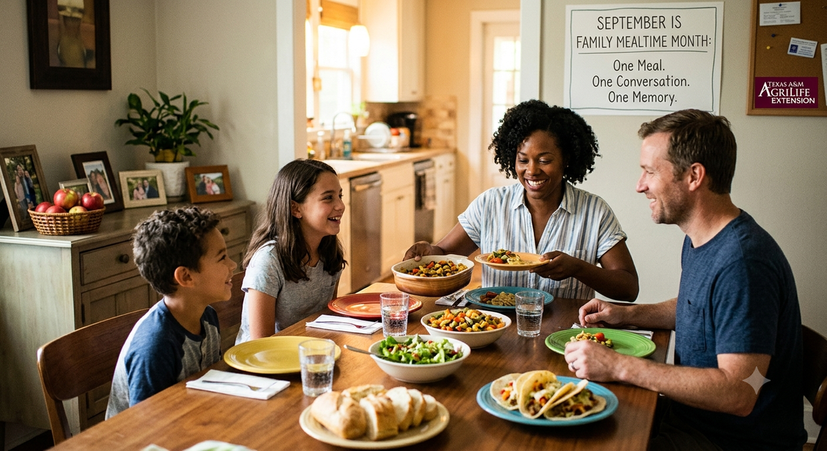 September Is Family Mealtime Month: Make Time for What Matters Most