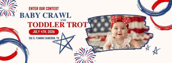 Tiny Athletes, Big Fun: Cameron Gears Up for the 4th of July Baby Crawl and Toddler Trot