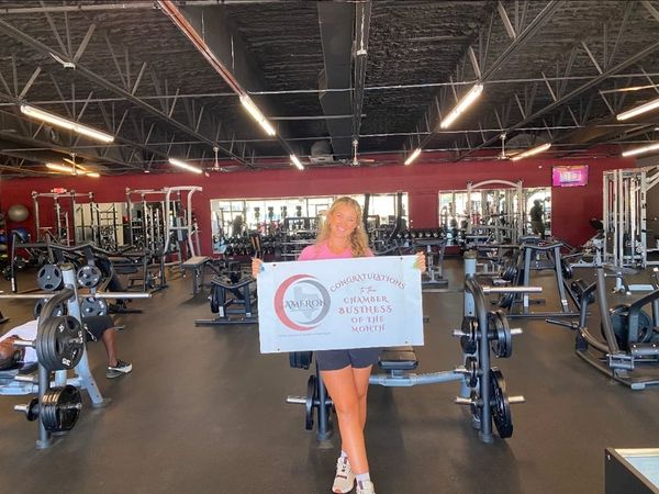 Cameron Chamber of Commerce Recognizes Cameron Fitness as July Business of the Month