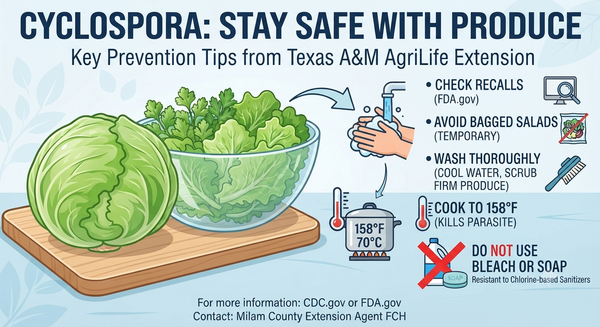 Reducing Your Risk for Cyclospora