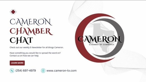 Cameron Chamber Chat Highlights: August 2026 Community Updates
