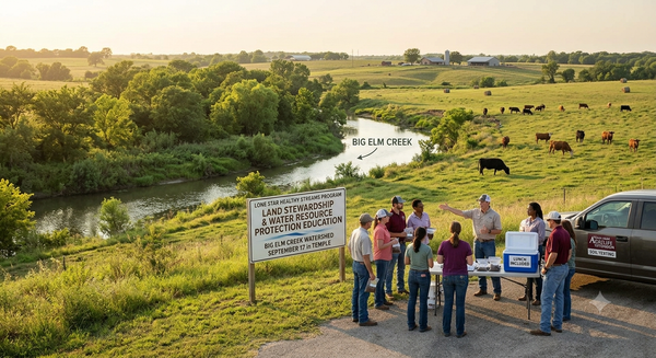Land Stewardship & Water Resource Protection in Big Elm Creek Watershed set for September 17 in Temple