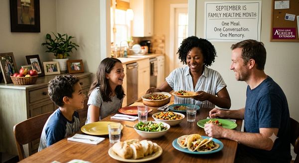 September Is Family Mealtime Month: Make Time for What Matters Most
