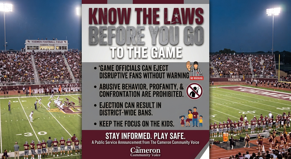 Know Before You Go: Texas Law Allows Immediate Ejection for Disruptive Fans Under Friday Night Lights