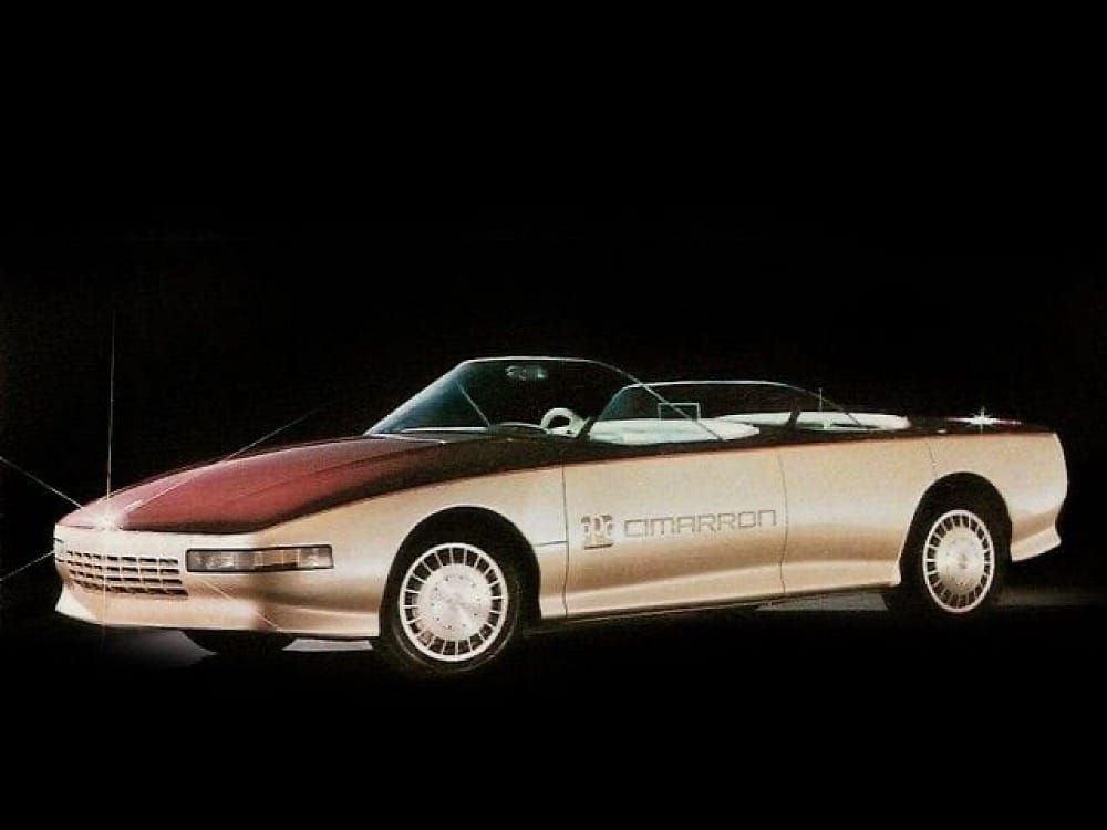 Cadillac Cimarron Dual Cowl Phaeton Pace Car by PPG