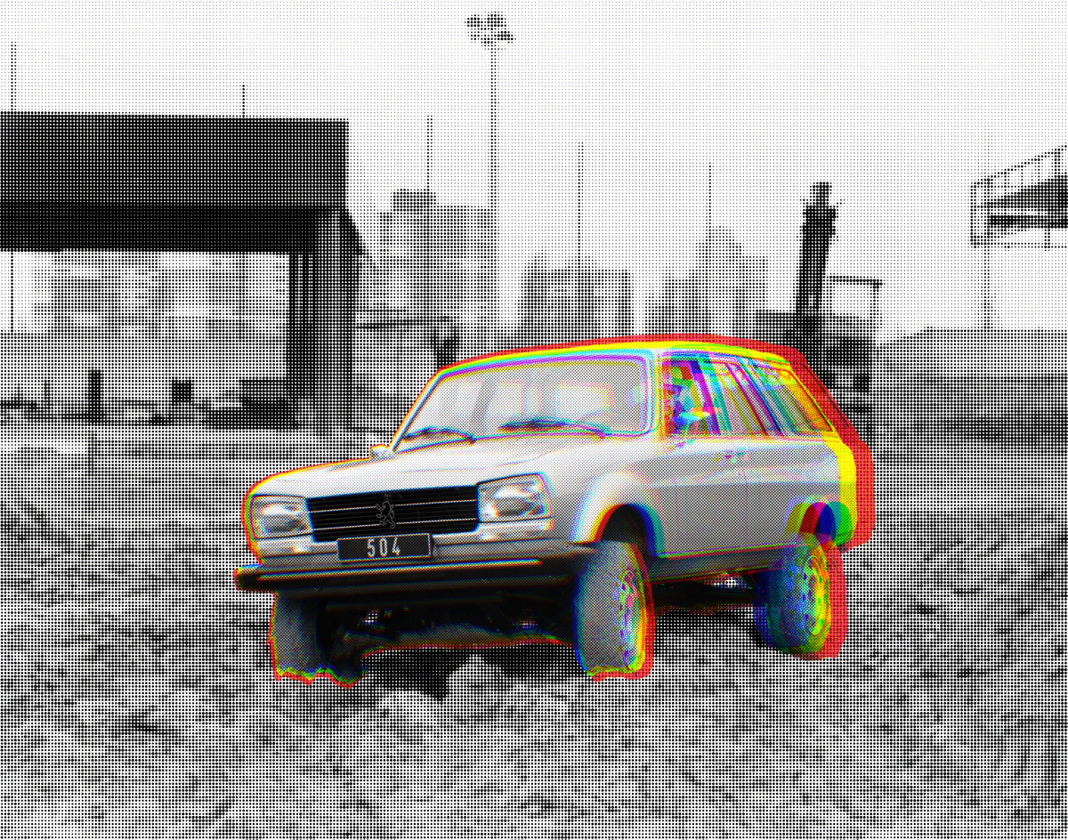 Peugeot 504 4x4 by Dangel