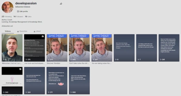 My TikTok tests