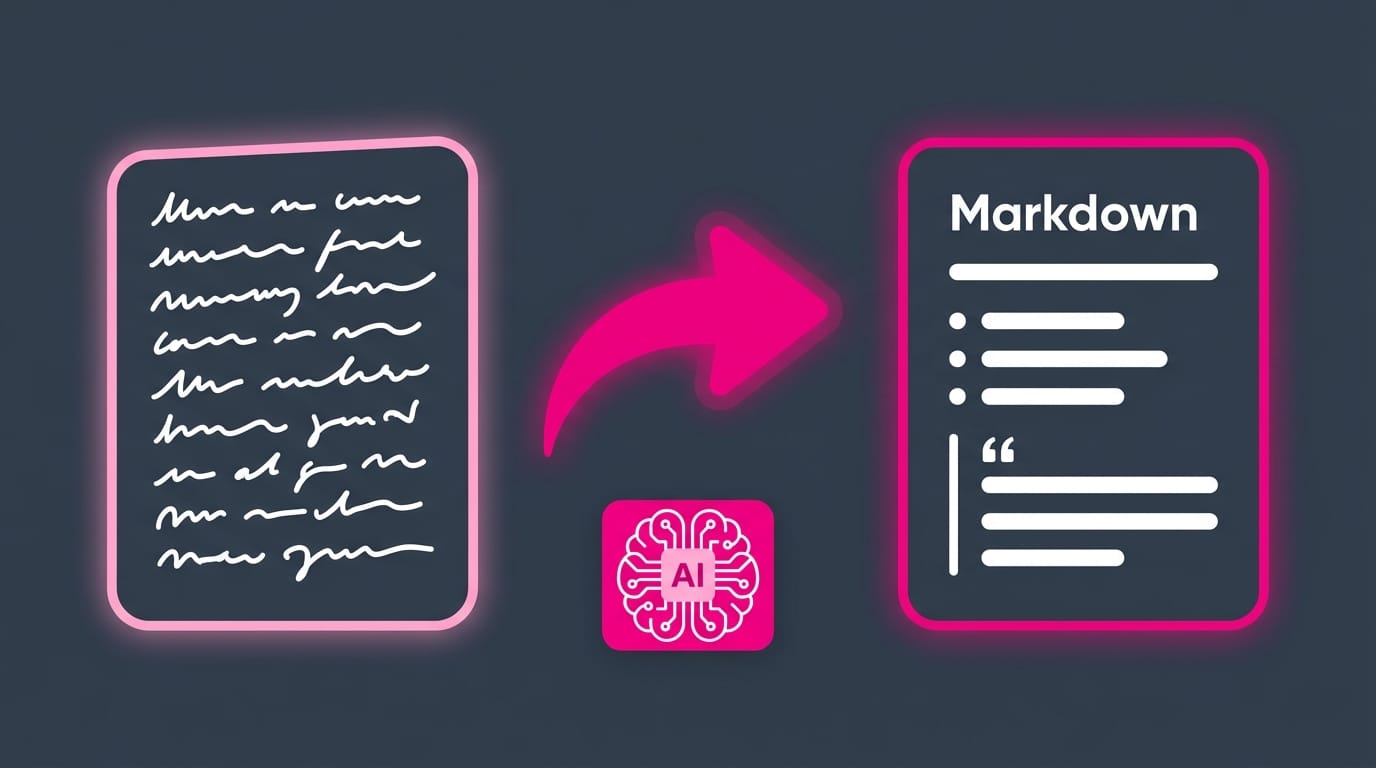 I Built an Obsidian Plugin to Convert Handwritten Notes to Markdown