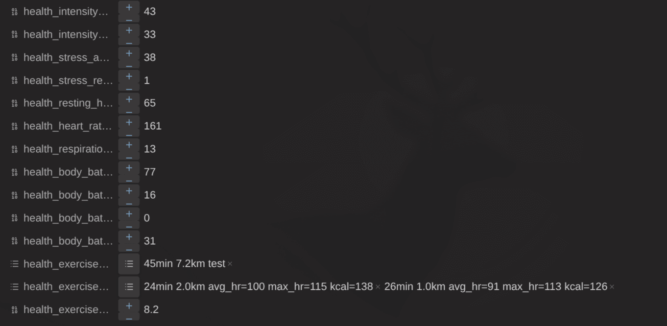 2026-04-15 - garmin capture daily note