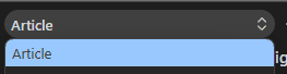 Obsidian Web Clipper - template selection
