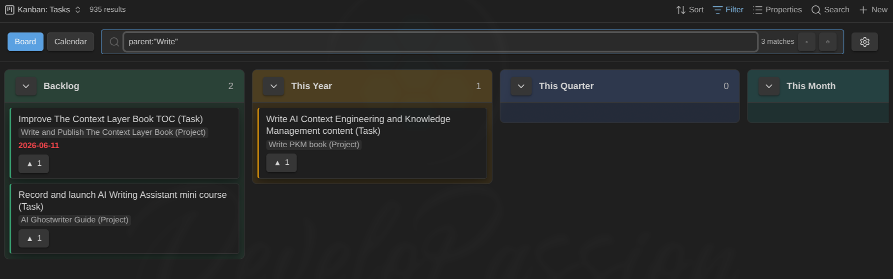 2026-06-30 - Kanban Action Planner plugin for Obsidian - filter
