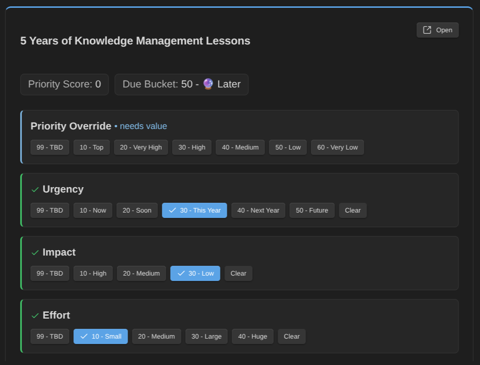 How I Turned My Obsidian Notes Into Kanban Boards (Article) - update props