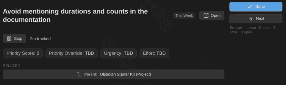 2026-08-28 - Kanban Action Planner plugin for Obsidian - focus mode