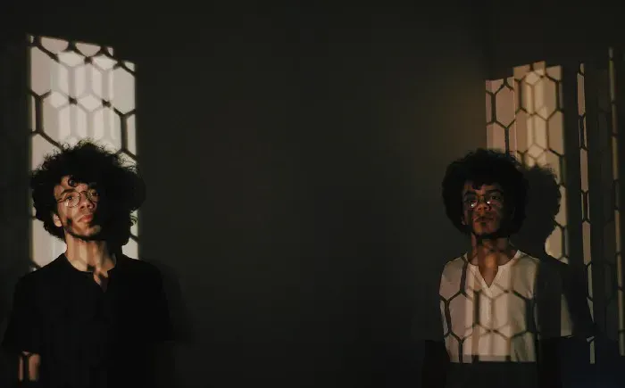 Two identical figures in shadow, visualizing method overloads sharing one name.