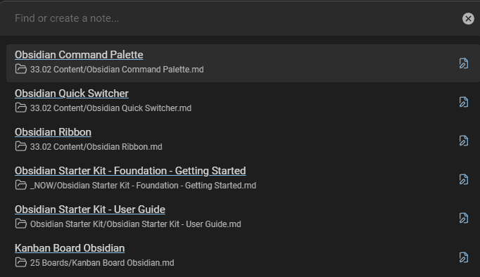 Obsidian Search Mastered - Quick Switcher, Search Operators and Bases