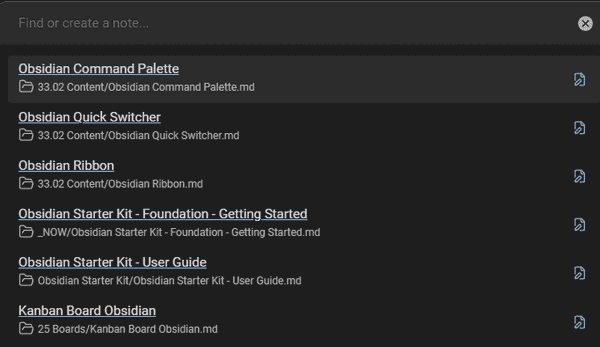 Obsidian Search Mastered - Quick Switcher, Search Operators and Bases