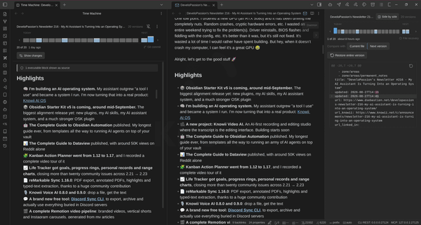 Obsidian Search Beyond the Basics - Version History, CLI, Mobile and Performance