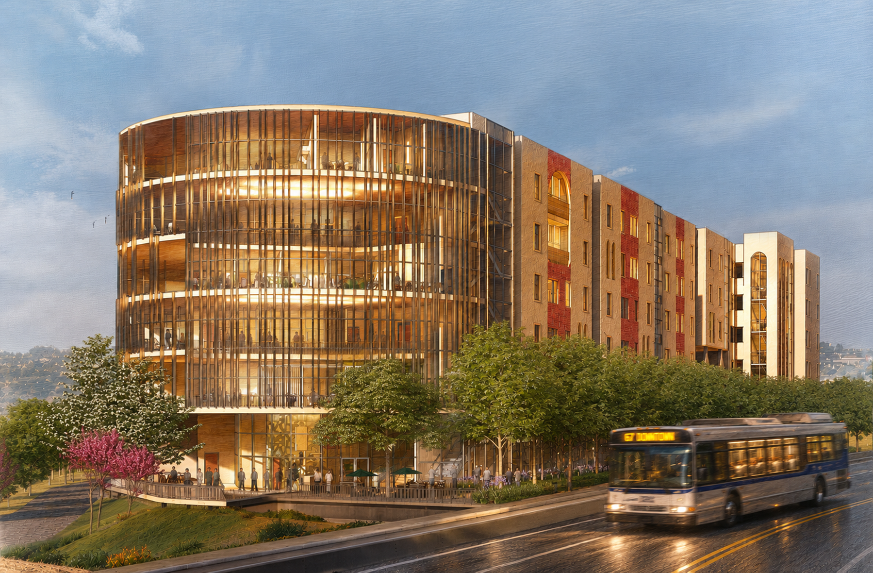 Global Village rendering