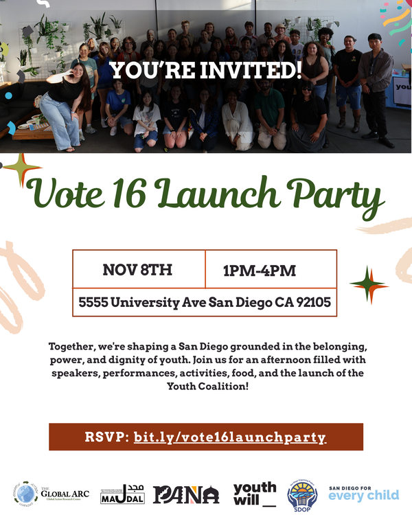 Vote 16 Launch Party
